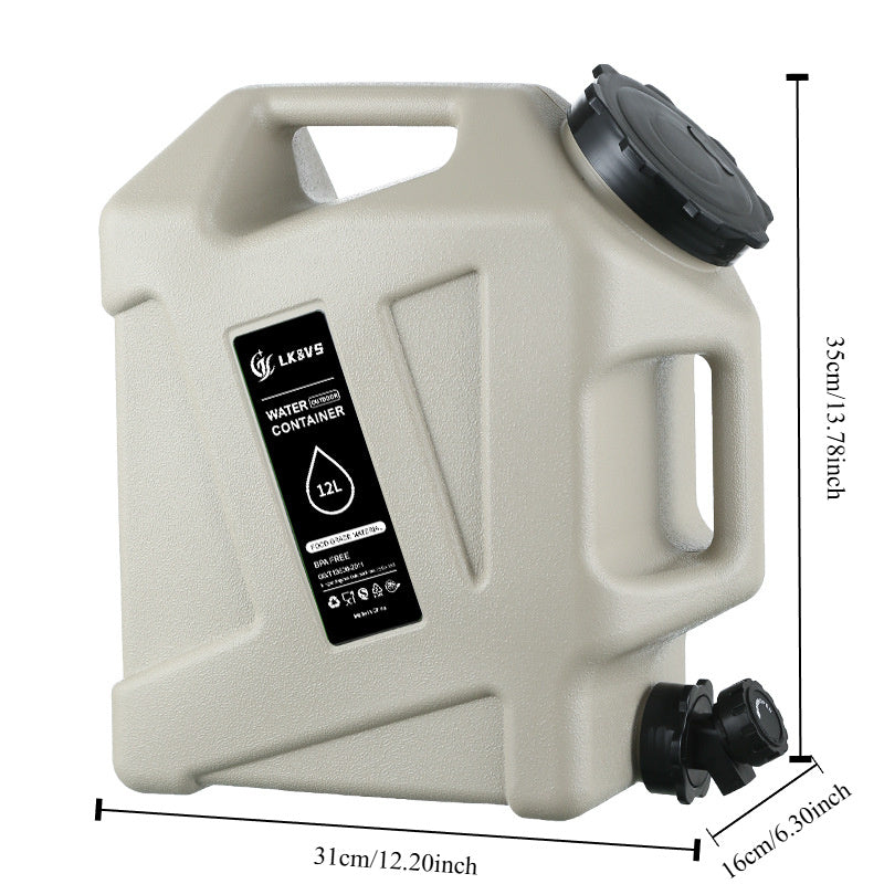 Outdoor Water Bucket with Spigot-3